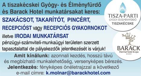 toth@hungarymeat.hu e-mail címen lehet. KEREKEGYHÁZÁRA keresünk gyakorlott CO hegesztőket. Kiemelt bér.