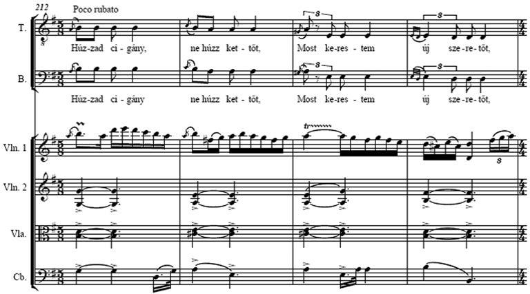 Birtalan József Széki rapszódia 14. példa (5. tétel 1.