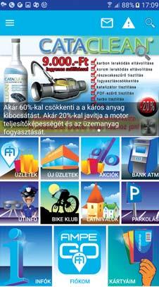 hu/szolgáltatások KÖZÖSSÉGI MOBILAPPLIKÁCIÓ A Spórmanó alkalmazás átalakult, kibõvült (AmpeGO) A Spórmanó mostantól AmpeGo, amely egy bõvebb, még hasznosabb applikációvá vált.