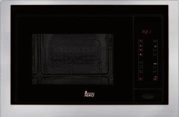 Közvetlen elérésű menü (db) Gyorsindítás (+ perc) Tartalmazza a beépített keretet Tartozék: grill rács MODEL TMW BI Kód: 4 Beépíthető mikrohullámú sütő keret és fogantyú az ujjlenyomat kevésbé