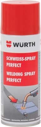 HEGESZTŐ SPRAY PERFEKT/PLUSZ Biológiai hegesztésvédő spray alumíniumhoz, betonacélhoz, színesfémekhez, rozsdamentes acélokhoz és hegesztőpisztolyokhoz.