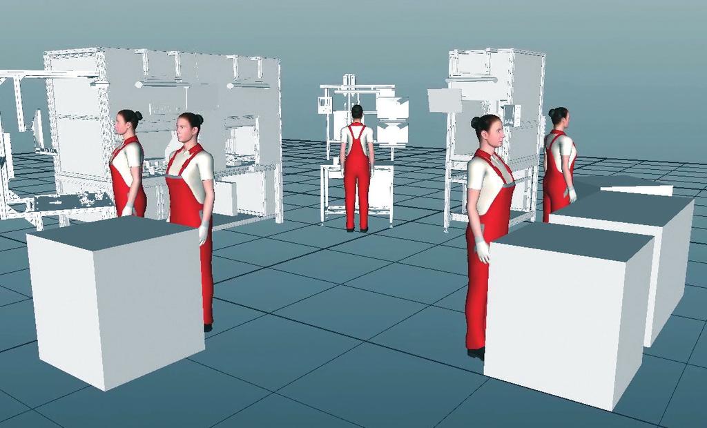 Ezek mentén az immerzív 3D laborban rekonstruálni tudták az egész munkával járó mozdulatsort, amivel ellenőrizhető az is, hogy a munkadarab elkészítéséhez kívánt ciklusidőt tudja-e tartani a