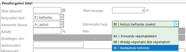 elkülönítésre kerültek, és a táblázat első oszlopában mindkét művelet elérhető: 12.