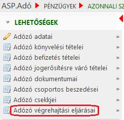 27 verziótól bevezetett helyi menü továbbfejlesztésre került, a mutató mezővel rendelkező táblázatoknál a jobb egér gombra kattintással