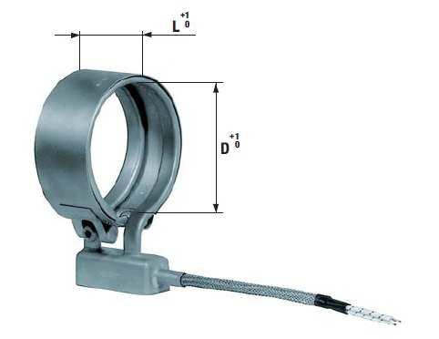 KÜLÖNLEGES FORMÁJÚ MV FŰTŐELEM SONDERBAUFORM HEIZELEMENT MV SPECIAL BAND HEATER TYPE MV Az MV típusú fűtőelem egy CrNi rozsdamentes acél bilinccsel szerelt lapocs csőfűtőtest A bilincs a fűtött részt
