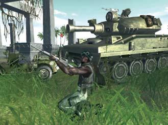 ÚJDONSÁGOK ELSÕ KÉZBÕL BATTLEFIELD: VIETNAM Vajon milyen újdonságokat tartogat számunkra a BF1942 folytatása, a Battlefield Vietnam vezetõ designerét, AJ Marini-t kérdeztük.