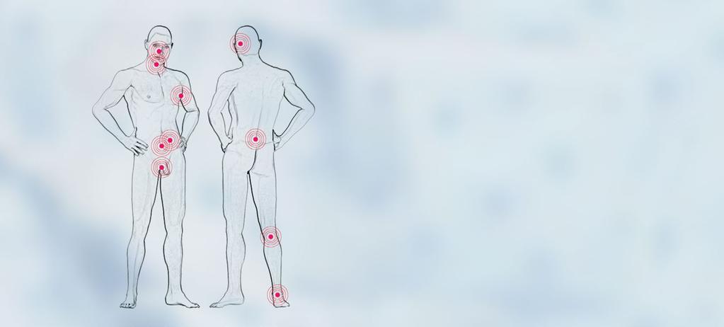A DEKOLONIZÁCIÓ SZEMPONTJÁBÓL PROBLÉMÁS TERÜLETEK: Fejbőr Szájgarat Hallójáratok Tracheosztóma Hónalj Decubitus Lágyék / végbél körüli tájék Bőrproblémák (pl.