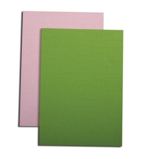 Glamour borító világos zöld és rózsaszín színben A4 fekvő méretben mindkét