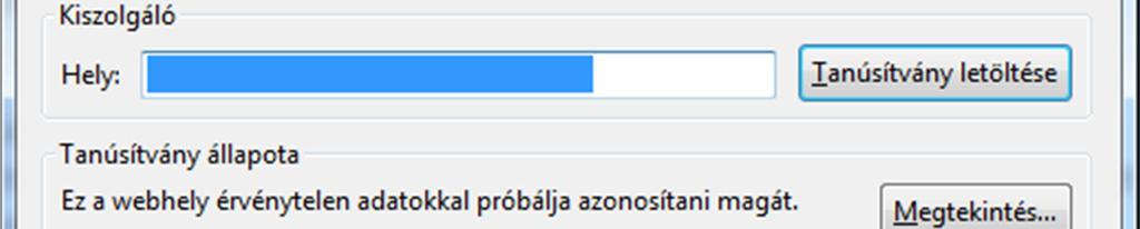 6. Írjuk be a következő adatokat: - Felhasználói azonosító: Az azonosító