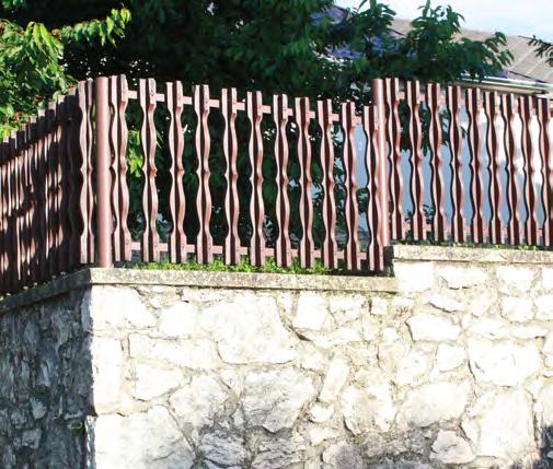 24 Ajánlások 25 Ajánlások KERÍTÉSEK A kerítés egyszerre