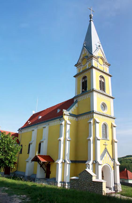 12 Örökségünk A falu másik büszkesége az 1726-1746 között Eszterházy Ferenc által építetett ma is ékeskedő római katolikus templom.
