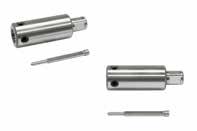 MD 4055 tartozékok Hosszabbító adapter 80 mm / Weldon 19 mm Fúrótokmány adapter 1/2" - 20 UNF / Weldon 19 mm Gyorsszorító-fúrótokmány 1/2-20 UNF befogóval Fogaskoszorús fúrótokmány UNF befogóval 1/2"