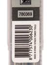 HSS-G FÉMFÚRÓK - DIN338 5x HSS-G DIN 338 Ø Teljes hossz Hasznos hossz Kiszerelés db/csomag 9,4 125 81 5 780 362 9,5 125 81 5 780 363 9,6 133 87 5 780 364 9,7 133 87 5 780 365 9,75 133 87 5 780 366