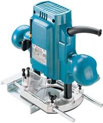 ÉLMARÓ/FELSŐMARÓK 3710 RP0910 3620 ÉLMARÓ 3710 Erőteljes 530W-os motor Fokozatmentesen, precízen állítható marásmélység a fogaskerekes mechanizmus következtében Csúszásmentes gumiköpennyel védett