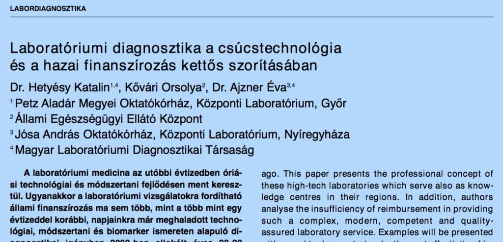LABORDIAGNOSZTIKA IME XIV.