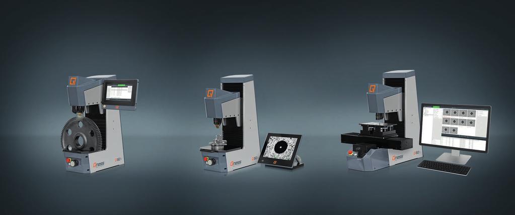 A változatok DIE VARIANTEN Software Software Software ROCKWELL KEMÉNYSÉGMÉRŐ ROCKWELL / BRINELL / VICKERS / KNOOP HARDNESS TESTER ROCKWELL / BRINELL / VICKERS / KNOOP TELJESEN AUTOMATIKUS EGYEDI