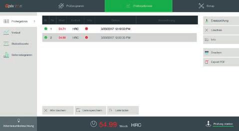 statisztikai funkció: oszlopdiagram, lefutás, hisztogram Mérésiérték lista