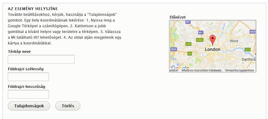 Figyelem! Amennyiben az Összegzés részt töltjük ki, az csak az összefoglaló/gyűjtő oldalon jelenik meg.