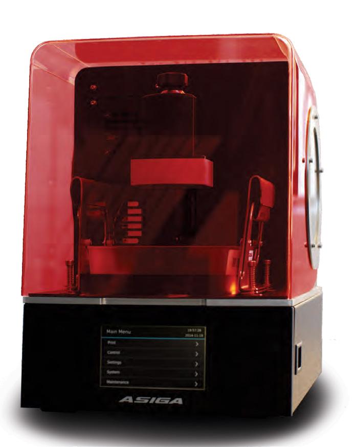 3D-s nyomtatás a fogtechnikai laborban Intraorális vagy asztali digitális szkennerekkel kombinálva a 3D nyomtatók lehetővé teszik a laboratórium számára, hogy gyorsan és hatékonyan állítson elő