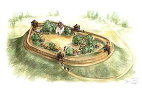 Borsod várát 1263-ban, még mint működő várat említették, addig 1334-ben mint elpusztult erősséget sorolták fel. A vár területe a korban megszokott méretnél (3-4 hektár) kisebb, 1,7 hektár.