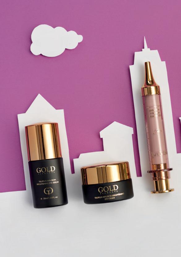 42 Aranyszemcsés szarvasgombás szemkörnyék ápoló szérum Gold Elements Tru els Infusion brightening Eye Serum Aranyszemcsés szarvasgombás