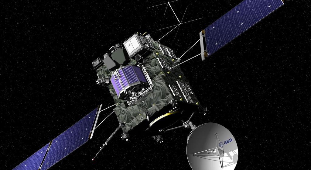 A Rosetta története dátumokban 2004. március 2. Start, magyar idő szerint 8:17-kor (7:17 UT) 2005. március 4. Első elrepülés a Föld mellett, a felszín felett 1954 km magasságban. 2007. február 25.