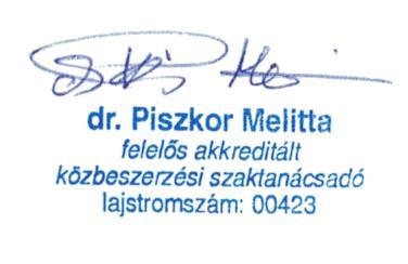 a Kbt. 79. (2) bekezdés alapján megküld. 19.27. Jelen eljárásban nem kerül sor keretmegállapodás kötésére, dinamikus beszerzési rendszer alkalmazására, elektronikus árlejtés alkalmazására. 19.28.