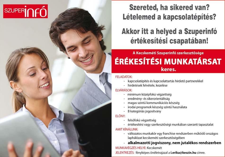 com KECSKEMÉTI társaság áruösszeállító munkatársakat keres raktárába, 1 műszakos munkarendben, akár r é s z m u n k a i d ő s foglalkoztatással is, béren felüli plusz juttatásokkal, versenyképes