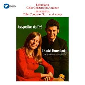 SCHUMANN ÉS SAINT-SAËNS GORDONKAVERSENYEK JACQUELINE DU PRÉ 0190295775087 Robert Schumann: a-moll versenymű, op.