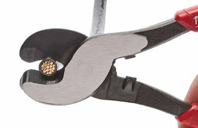 funkció akár a 6,6 mm²/ø 2,9 mm vezetékekhez is használható.