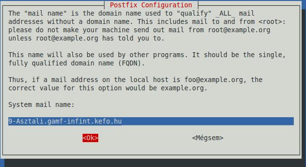 install postfix