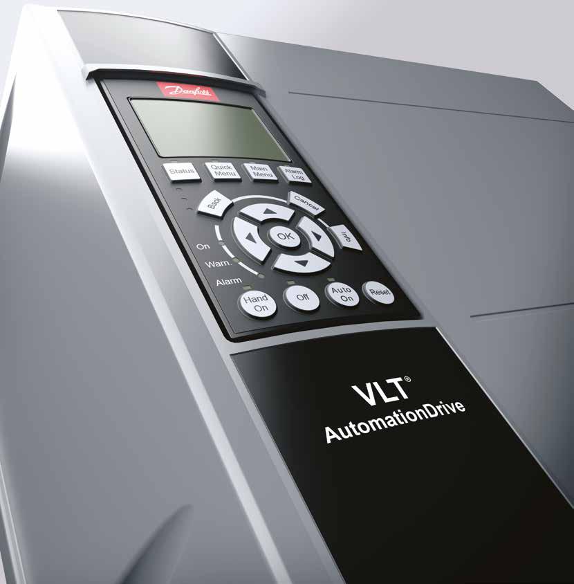 Kiválasztási útmutató 0,25 kw 400 kw VLT AutomationDrive FC 301/302 98%-os Hatásfok Az akár