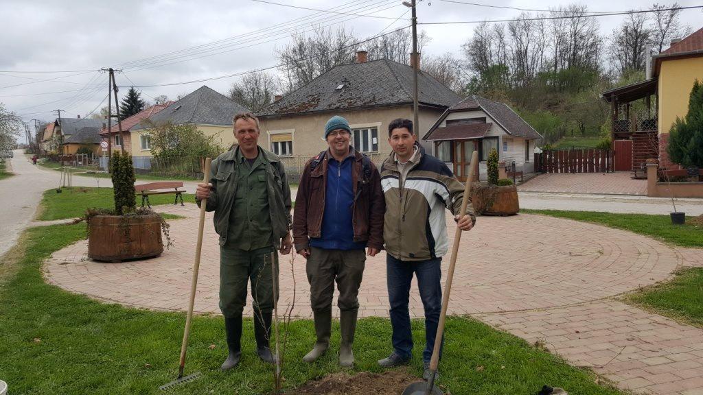 a község turisztikai vonzerejét, valamint a helyi lakosság számára is esztétikus környezetet teremtenek.