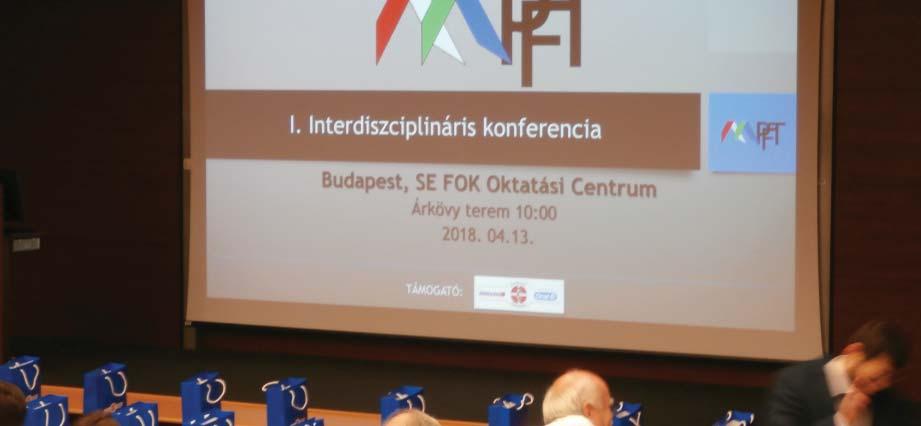 98 Magyar Fogorvos 2018/2 Rendezvény tén bemutatott ajánlás.