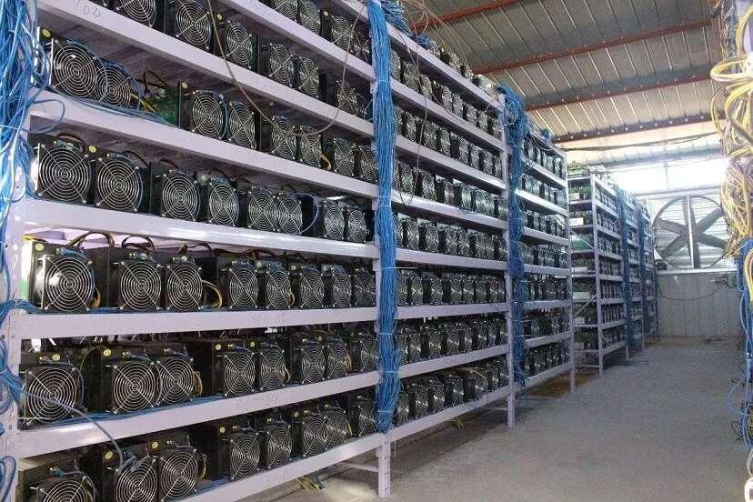 Bitcoin mining farm