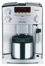 KISKÉSZÜLÉKEK Tejhab egy gombnyomásra (ECG6600) Multicsésze funkció (akár 10 csésze egy gombnyomásra) Speciális fúvóka tejhabosításhoz és forró vízhez Szemes és darált kávéval is használható automata