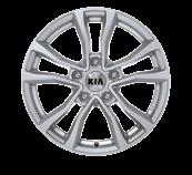 5Jx16, alkalmas 205/55 R16 17", öt duplaküllős könnyűfém keréktárcsa, 7.