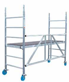 alumínium állólétra univerzális használatra.   Fokok száma dobogóval 4 5 6 126634 126641 126658 Ft 18 990 21 990 25 450 ProTec XS System Munkamagasság = max. kb.