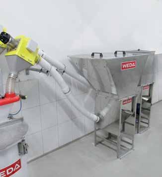 Nedves etetés FD100 / FD200 / FD600 takarmányadagoló Nutrix+-hoz Gyors és egyszerű adagolás Az FD100-as, FD200-as ès FD600-as takarmányadagolók gyors és egyszerű takarmányadagolást