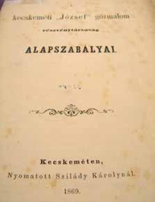 Az első kecskeméti gőzmalom története Az 1848 49-es forradalom és szabadságharc után nehezen tért magához az ország.