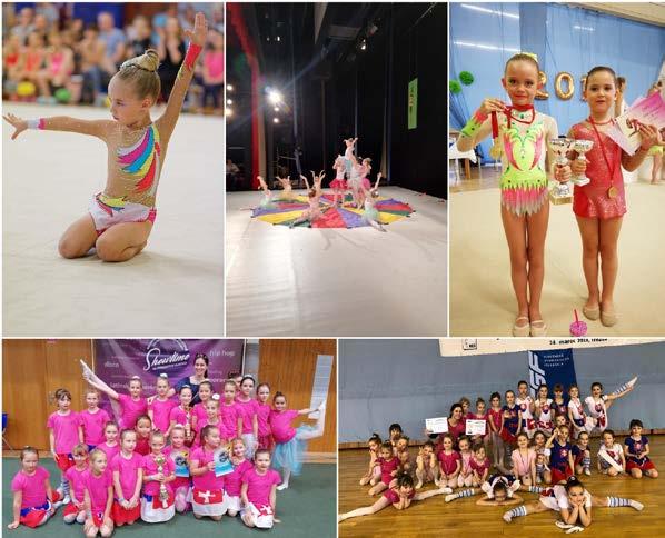 číslo 2/2018 Šport ÚSPEŠNÁ JARNÁ SEZÓNA GYMNASTIEK KLUBU GYMAR Tohtoročnú súťažnú sezónu sme odštartovali na festivale pohybových skladieb v Trnave.