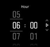 A beállításokban kézzel is módosíthatja az időt és a dátumot a GENERAL (ÁLTALÁNOS)» Time/date (Idő/dátum) lehetőségnél, ahol az idő- és dátumformátumot is megváltoztathatja.