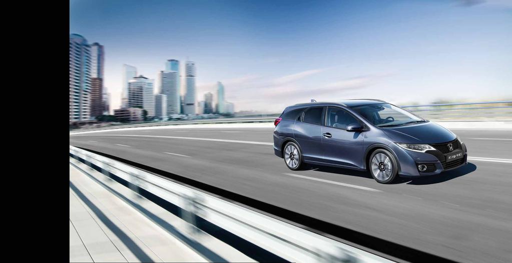 04 : MEGJELENÉS Újraértelmezett stílus Modern és sportos Akárcsak minden Civic, a Tourer is kitűnik a sorból, és pont ezt szerettük volna elérni.