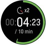 lehetőséget. Ha a Lap distance (kör távolságot) választod, állítsd be a távolságot, amely alapján számolja a köröket.