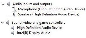 GUID-93AA4CB1-4E74-4917-8D6D-1D832F353233 Realtek HD audio illesztőprogramok Ellenőrizze, hogy van-e Realtek audio illesztőprogram telepítve a laptopon. 7.