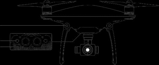 Kövesse a következő lépéseket a vizuális pozicionáláshoz: 1. Váltson repülési módot P-módba. 2. Tegye a drónt egy sík felületre.