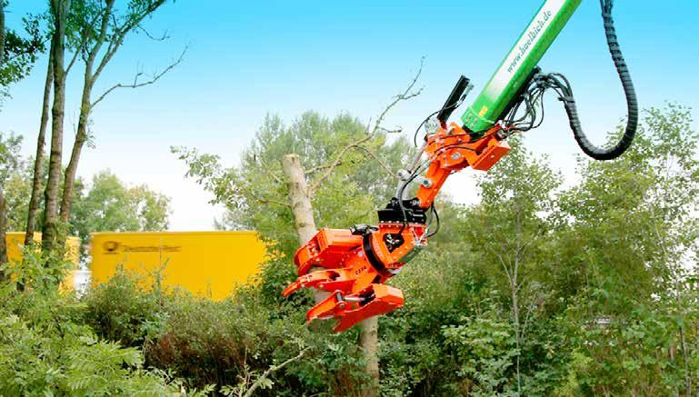 Rászerelhető változat betakarító gépekhez, teleszkópos darukhoz és földkitermelő