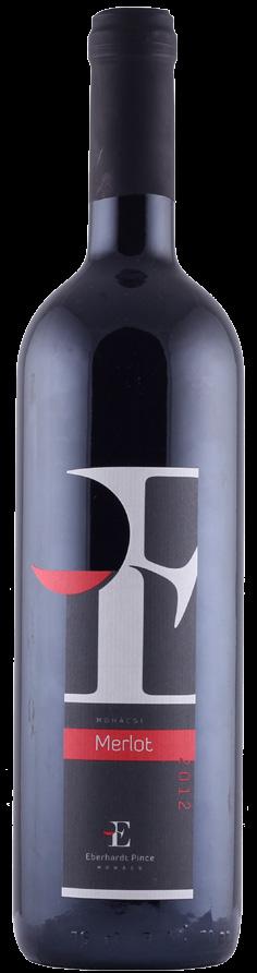 Pécsi Püspökség Címeres Bora EBERHARDT PINCÉSZET Merlot 2013 (Pécsi borvidék/wineregion Pécs/Weingebiet Pécs) Fűszeres, likőrös, összetett illata melegséget áraszt.