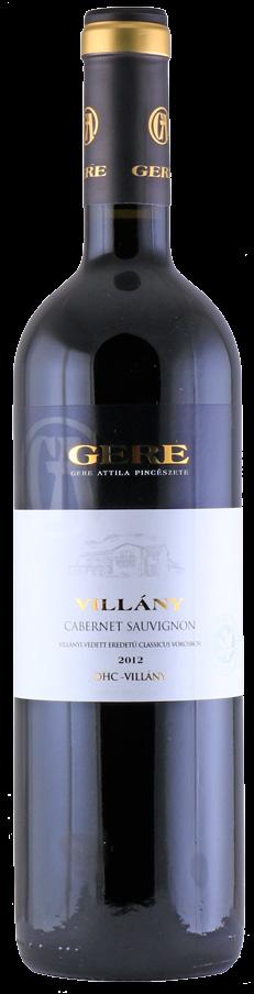 650 Ft 4800 Ft Vörös Borok /Port wines/rotweine GERE ATTILA PINCÉSZET Cabernet Sauvignon Barrique 2012 (Villányi Borvidék/Wineregion Villány/ Weingebiet Villány) Illatában a sokszínűség jellemzi: