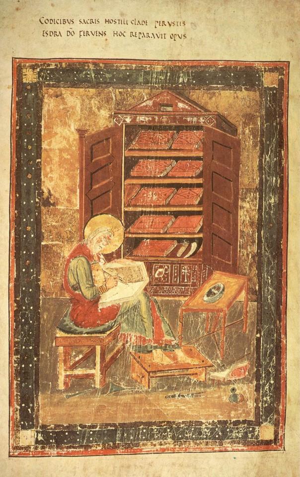 Összevetésképp: Codex Amiatinus (Firenze, Biblioteca